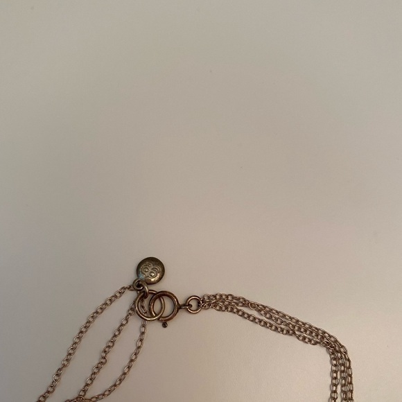 Gorjana 3 layer silver necklace - Picture 4 of 7